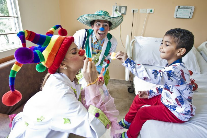 La risoterapia de la Dra. Clown