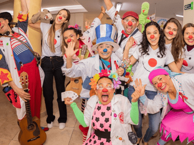 La risoterapia de la Dra. Clown