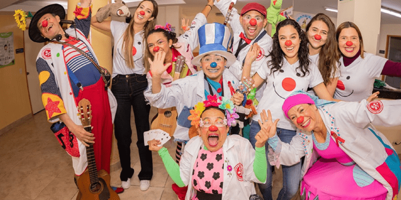 La risoterapia de la Dra. Clown