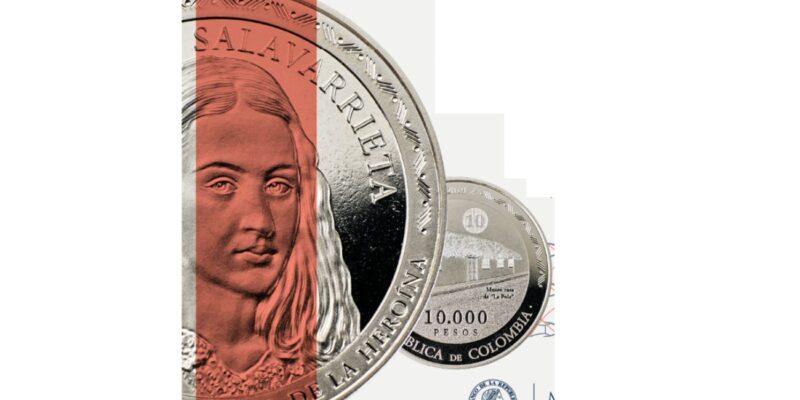 MONEDA DE 10000 PESOS COLOMBIANOS