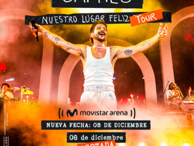 CAMILO ANUNCIA SEGUNDA FECHA EN BOGOTÁ