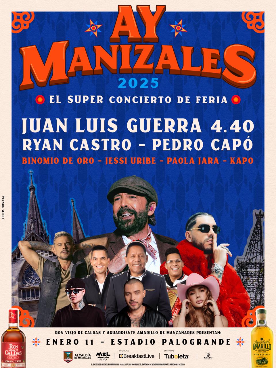 EL SUPER CONCIERTO DE LA 68 EDICIÓN DE LA FERIA DE MANIZALES 