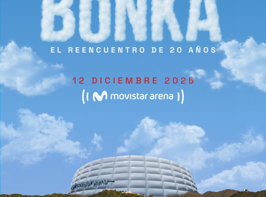 BONKA ANUNCIA EL REENCUENTRO POR UNA ÚNICA NOCHE LA BANDA CELEBRARÁ 20 AÑOS DE HISTORIA EN EL MOVISTAR ARENA DE BOGOTÁ