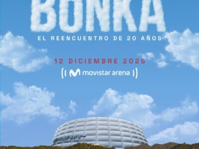 BONKA ANUNCIA EL REENCUENTRO POR UNA ÚNICA NOCHE LA BANDA CELEBRARÁ 20 AÑOS DE HISTORIA EN EL MOVISTAR ARENA DE BOGOTÁ