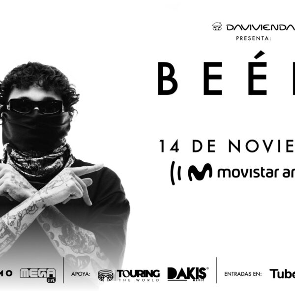 Beéle transmitirá en vivo y en directo su séptimo concierto en el Movistar Arena de Bogotá
