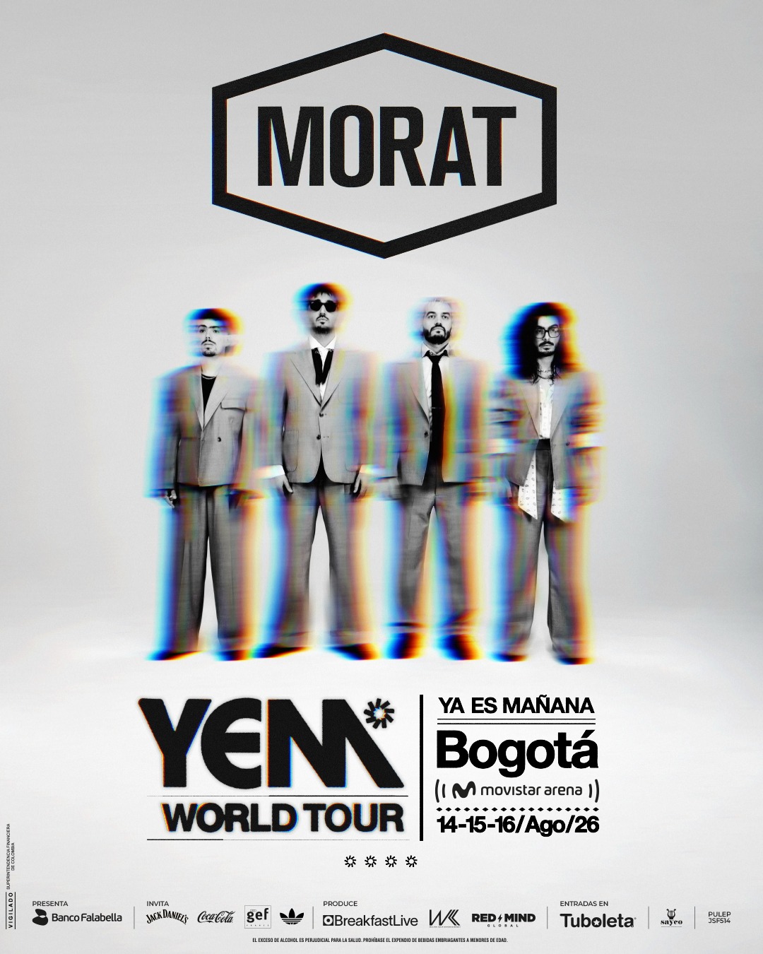 Morat regresa a Bogotá 