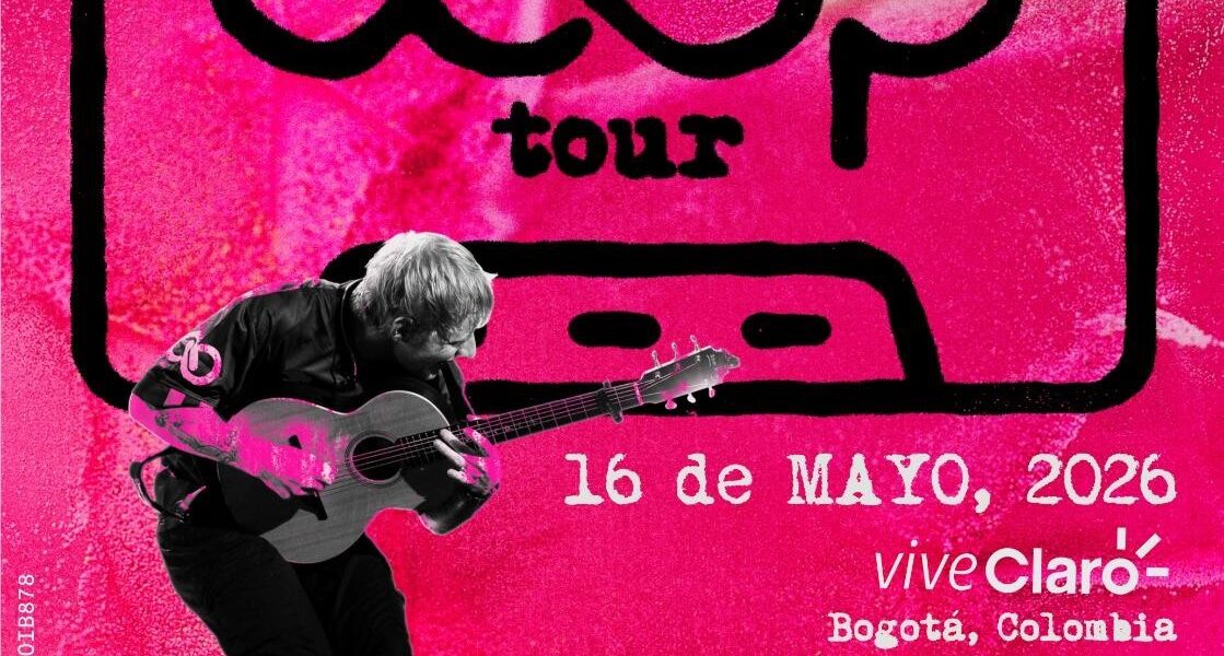 Ed Sheeran en Bogotá todo sobre su concierto en el Vive Claro  
