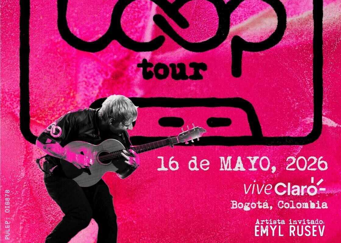 Ed Sheeran en Bogotá todo sobre su concierto en el Vive Claro  