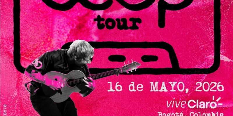 Ed Sheeran en Bogotá todo sobre su concierto en el Vive Claro  