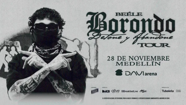 Beéle confirma su esperada presentación en Medellín